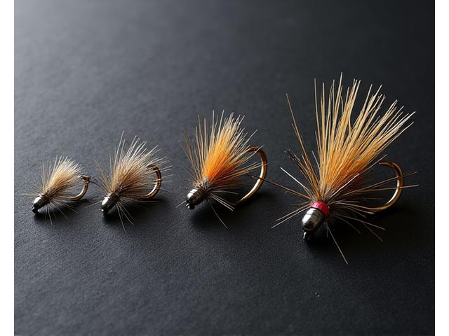 Comparison of fishing jigs ranging from tiny micro jig to a large saltwater jig